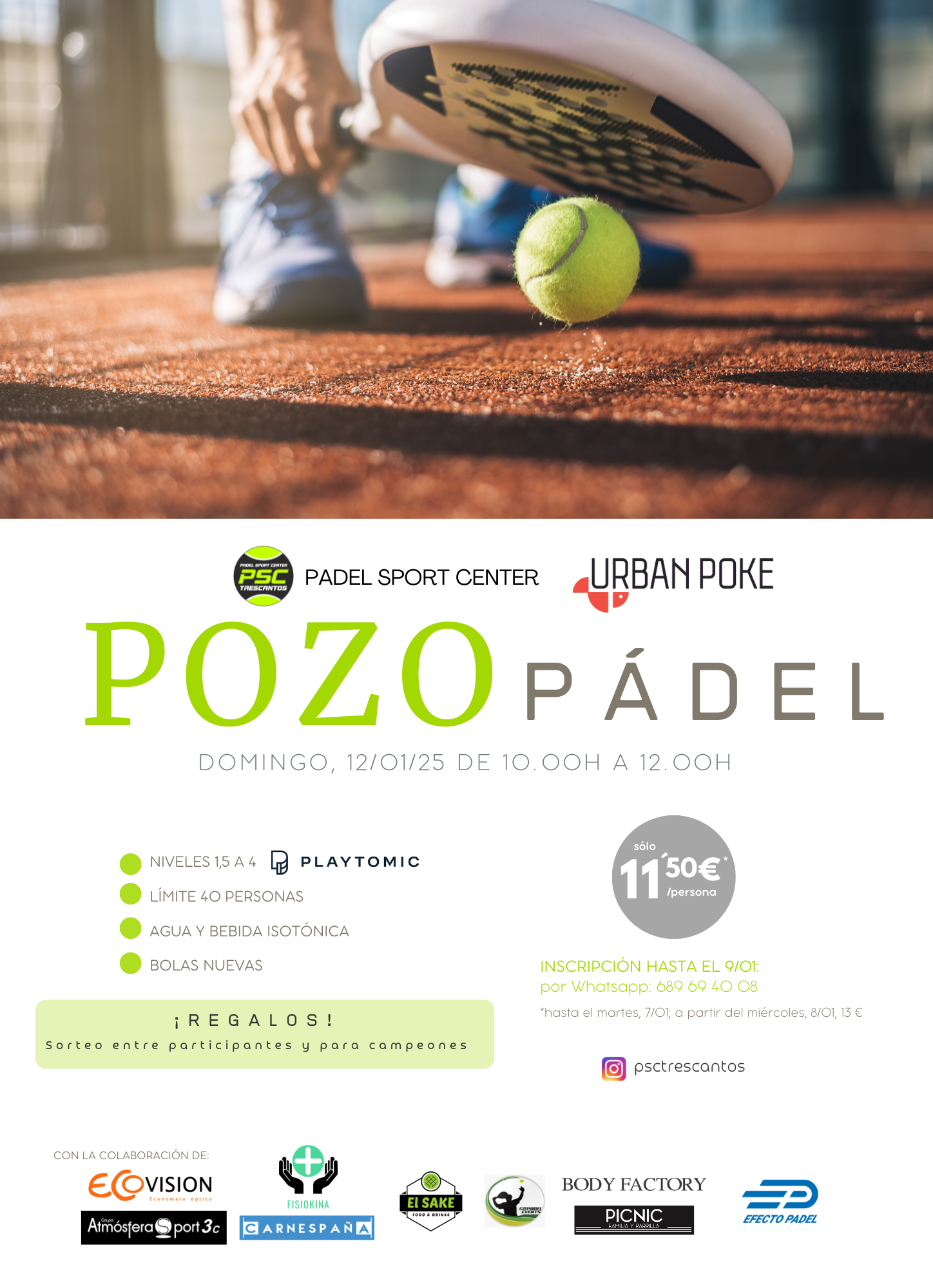 POZO URBAN POKE 12/01/2025