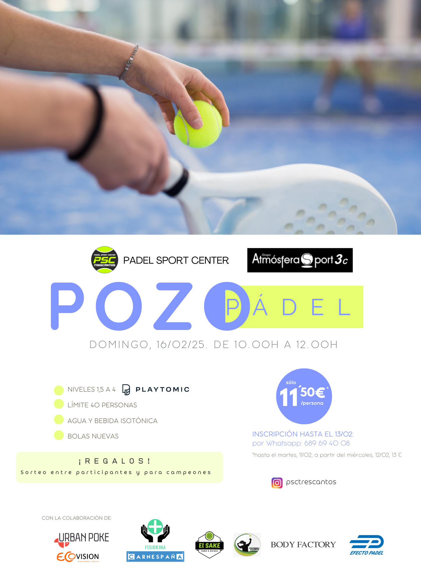 POZO ATMOSFERA SPORT 16/02/2025