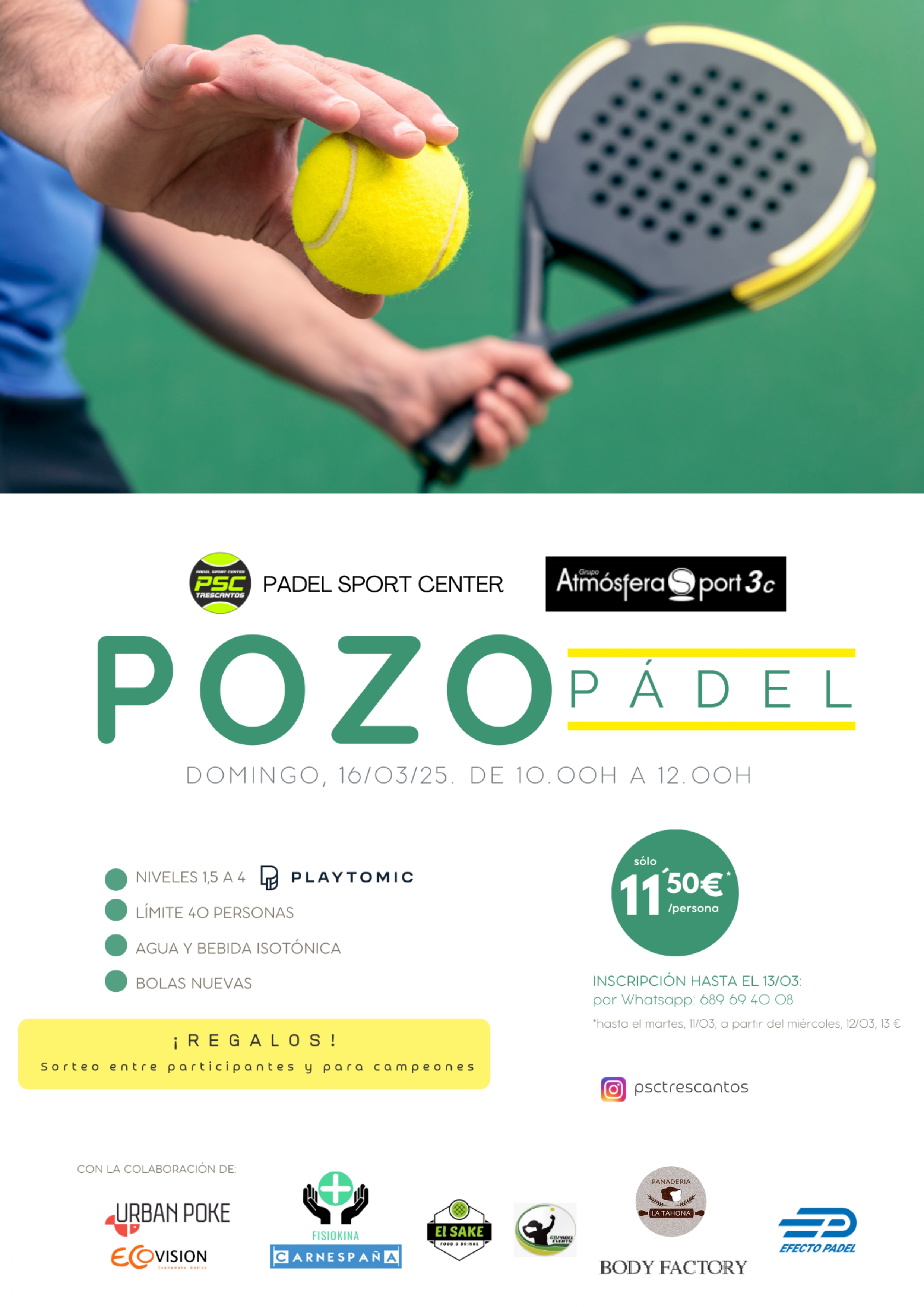 POZO ATMOSFERA SPORT 16/03/2025