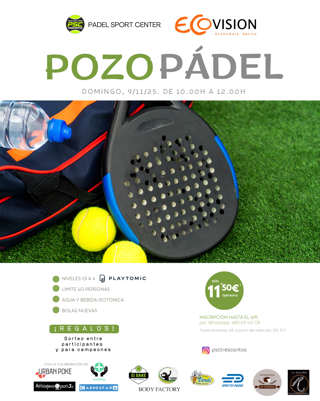 POZO ECOVISIÓN ÓPTICA 09/11/2025