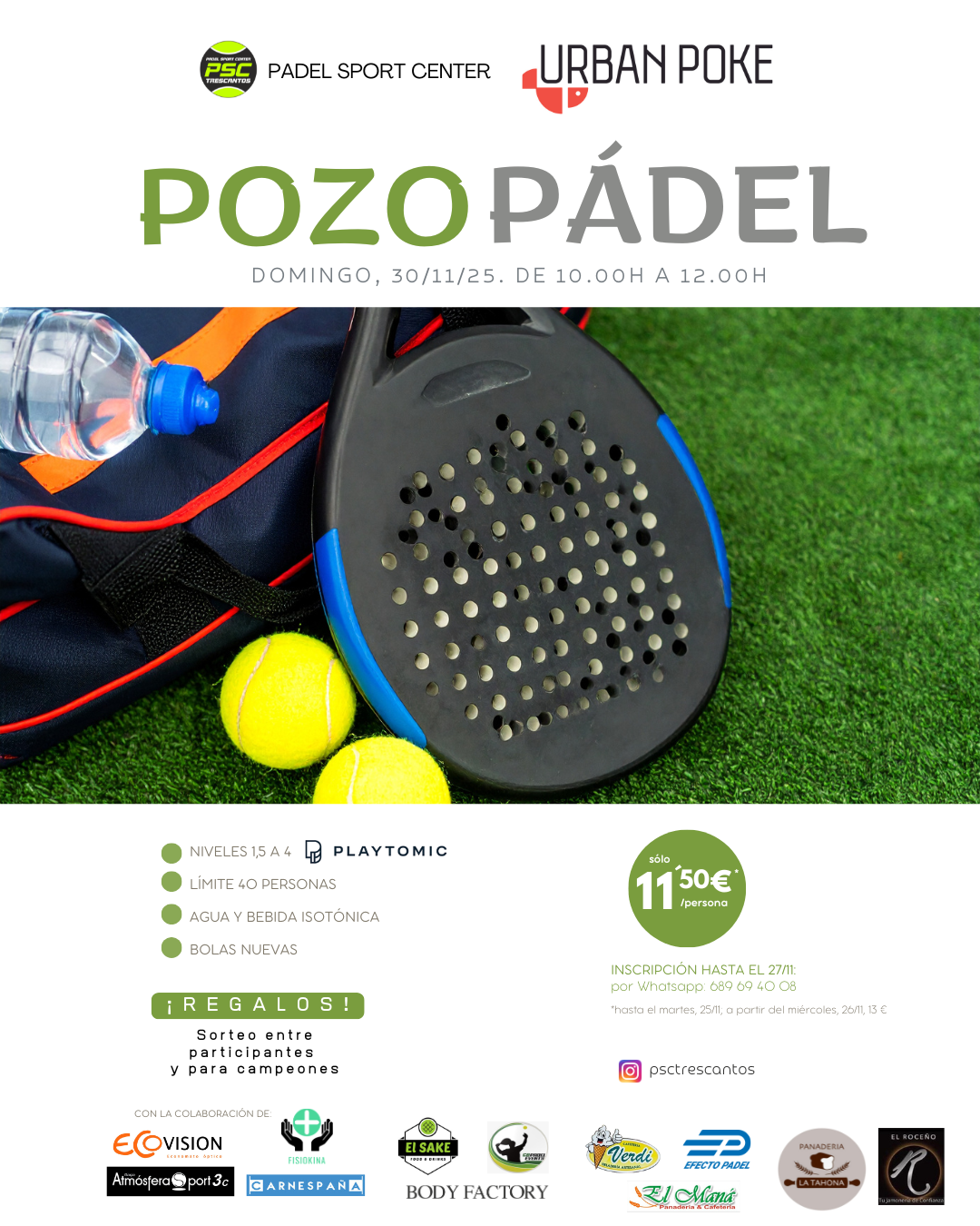 POZO URBAN POKE 30/11/2025