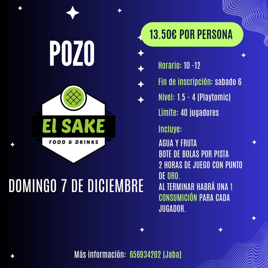 POZO EL SAKE