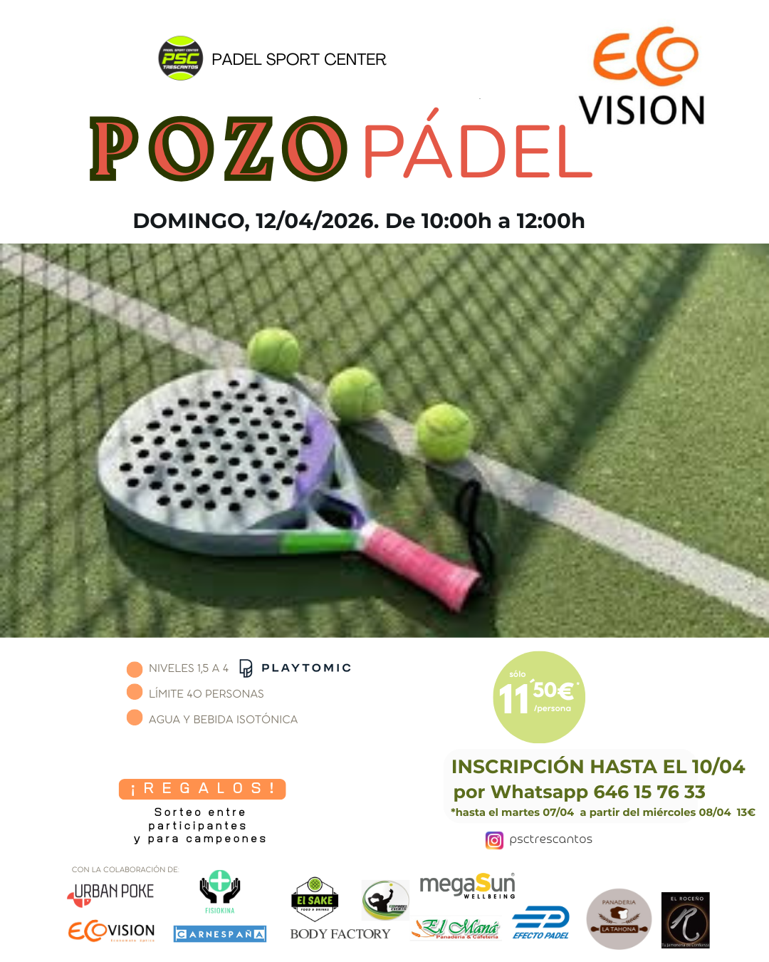 POZO ECOVISIÓN ÓPTICA 12/04/2026