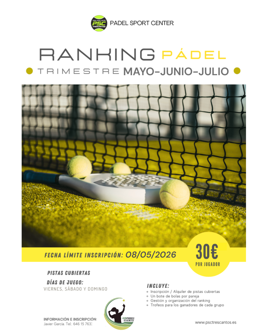 RANKING PADEL