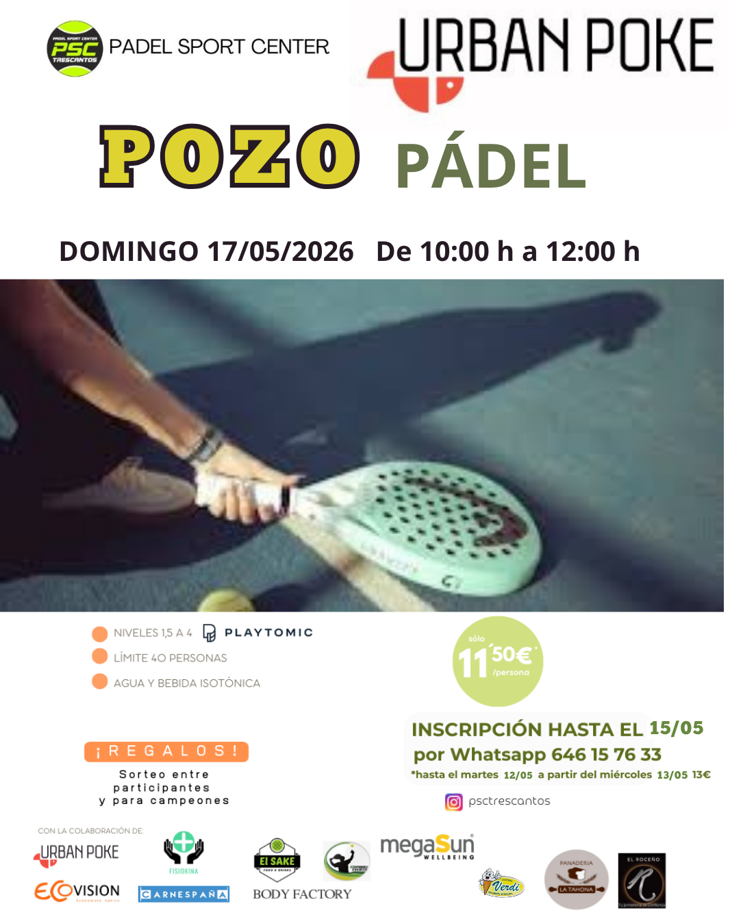 POZO URBAN POKE 17/05/2026