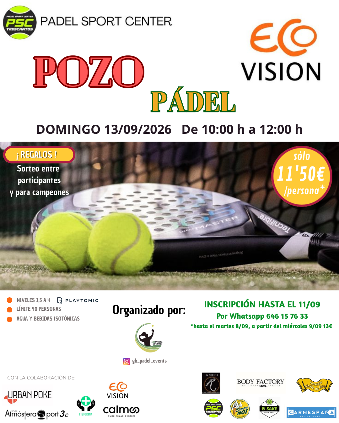 POZO ECOVISIÓN 13/09/2026